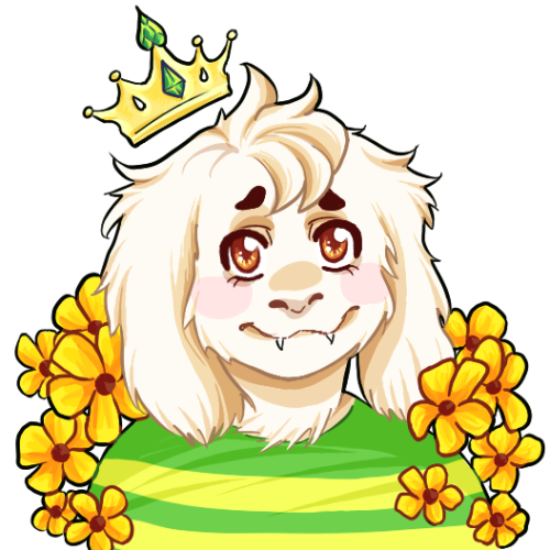 jasondean:an asriel icon i drew for a friend! its also transparent :3c feel free to use if youre goi
