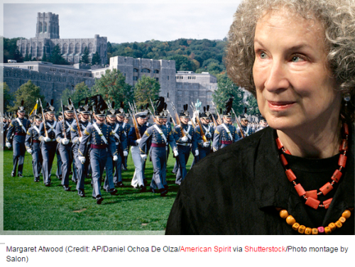 Margaret Atwood visits West Point for a frank conversation on gender, politics and oppressionThe cel