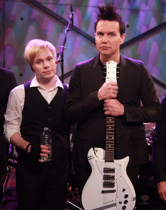 fuckblink182:Patrick Stump & Mark Hoppus