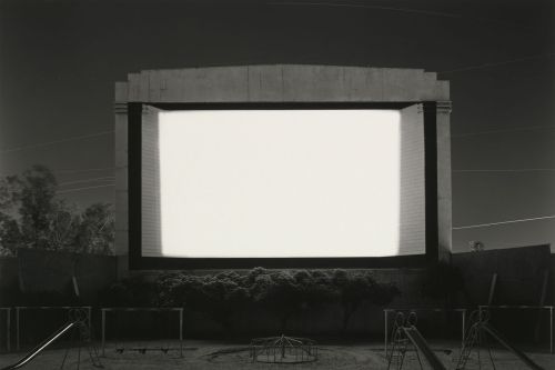 thinkingimages:Hiroshi Sugimoto | Tri City Drive-In, San Bernardino, 1993 +