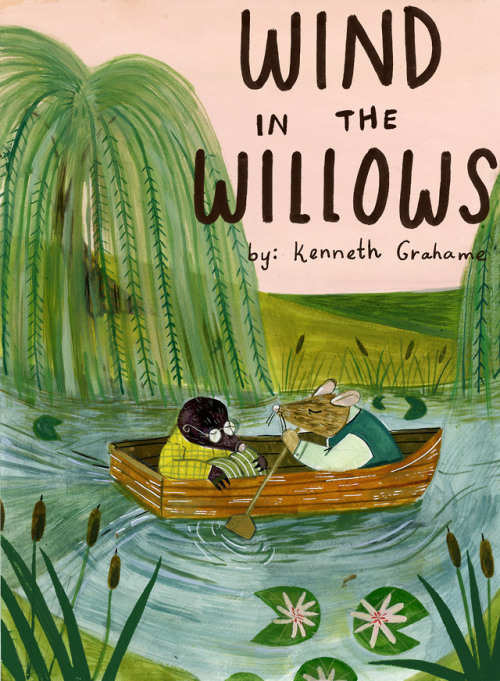 madisonsaferillustration:Another classic book, Wind in the Willows. I recently listened to the audio