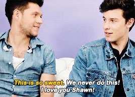 iamlouistomlinson:We never do this! I love you Shawn!