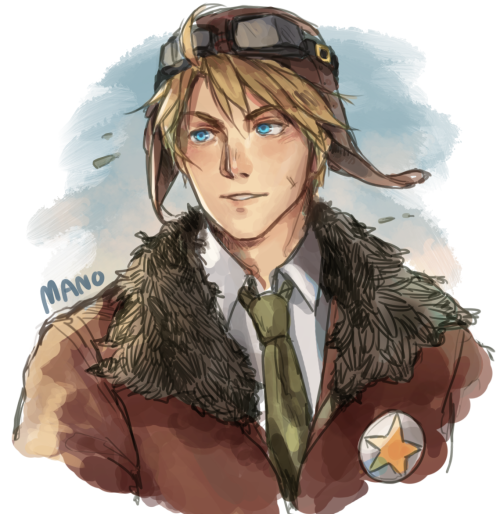 mano-manu:Check out my Instagram for the art processI just wanted to draw pilot!Alfred but then