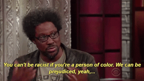blackmattersus:W. Kamau Bell On Racism vs. Prejudice on The Late Show with Stephen Colbert