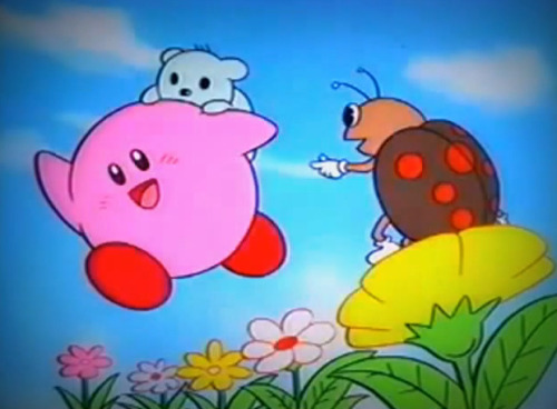 tkowl:  Kirby’s story from a rare educational video known as Mario Kirby Masterpiece, intended to teach Japanese children the basics of Kanji/Chinese. 