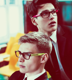 modelta:  DSquared²: F/W 2012 Ad CampaignRalf Javoiss &amp; Simon van Meervenne by Mert &amp; Marcus 