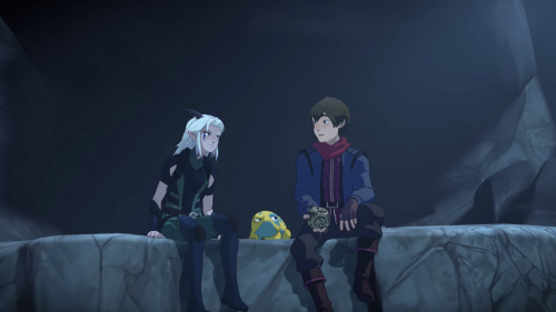 today on cute details i never noticed until now: Callum doesn’t smile until Rayla moves to plainly s