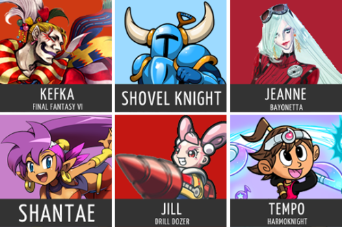 zerneus:  Here are some Characters that I thought it would be cool to have in Smash so you can stop voting for Ridley or Pichu.