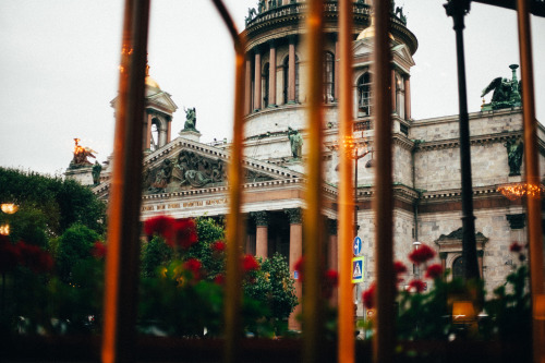 Saint Isaac’s Cathedral in Saint Petersburg, Russia