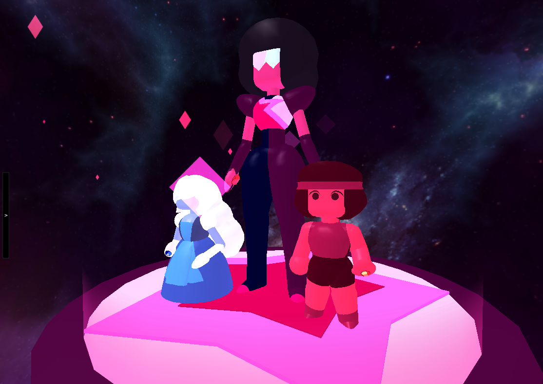 Quicktiger O Steven Universe Gem Fusion O Garnet Opal - so this is what roblox thinks of fusion steven universe