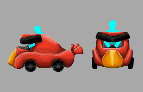 Angry Birds soapbox car