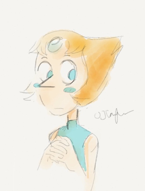 oliviajoytaylor:  Drawing pearl on an app is hard -.-