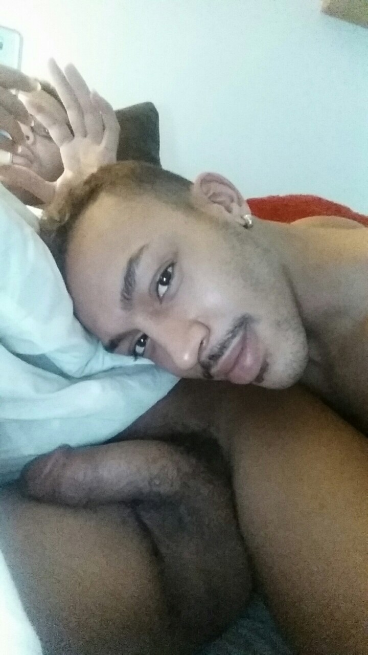goldengae:  @mp7787 &amp; I having some fun   Ugh 🙌🏽🙌🏽🙌🏽🙌🏽🍆