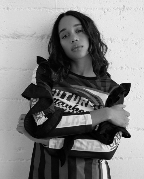 bwgirlsgallery: Laura Harrier by Daria Kobayashi Ritch