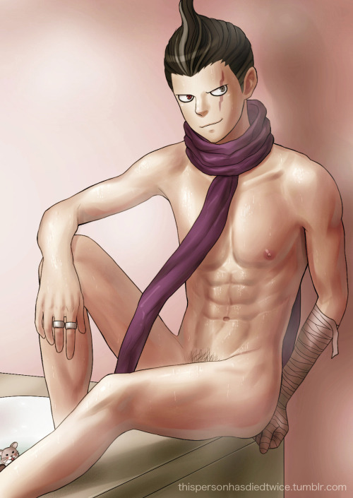 thispersonhasdiedtwice:  Gundham TanakaFrom Danganronpa 2. Some people complained that my drawings were too oily, so I changed my techniques.   @_@