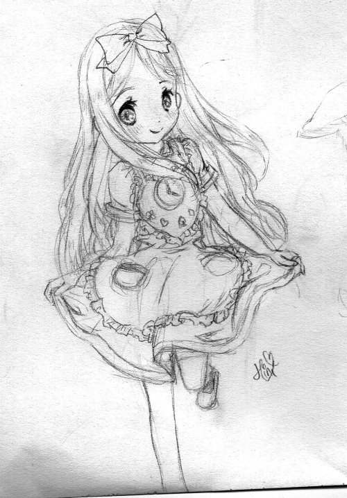 Improvised Alice, sorry for the bad queality! ^^U