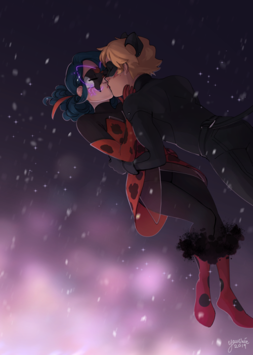 yaushie:redraw of an my old akumatized!ladybug drawing from 2015. I gave her outfit a bit of a redes