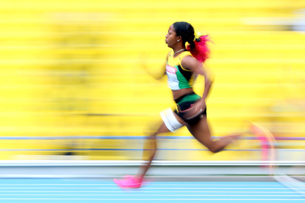terrasmiles:  callmefranz36:  Shelly Ann Fraser ………..Jamaica   We Likkle but