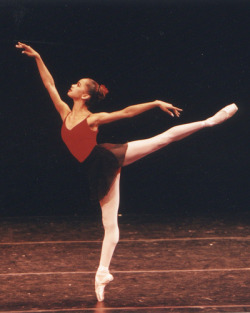 whats-the-enpointe:  dance—like—nobodies—watching:  Young MIsty Copeland  if you never give up, one day they’ll be talking about you 