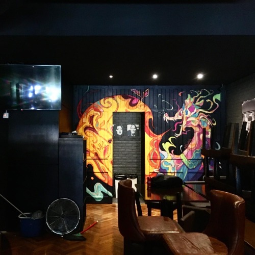  Breath of the Wok. Mural now available for view at @twentyeightatbangsar (Penang Wok), where they s