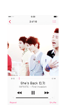 changjeo:  infinite music videos - pt 1  insp. by (x)  