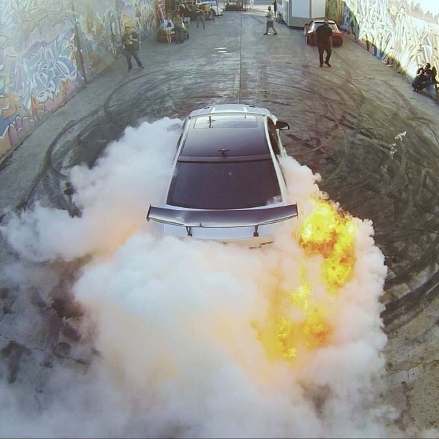 baggedfeet:  Best burnout ever