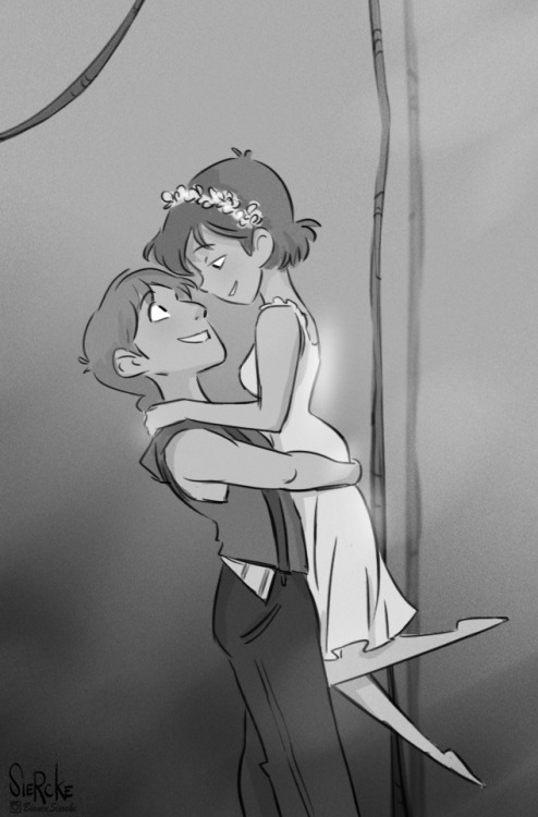 Jim and Claire before going on stage | For more ToA drawings visit my tumblr