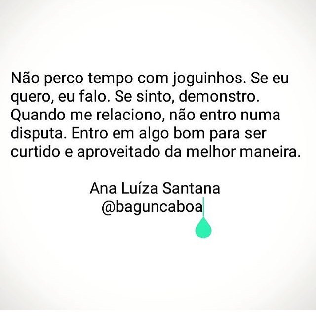 Sem joguinhos  Frases inspiracionais, Frases sentimentais, Frases  indiretas