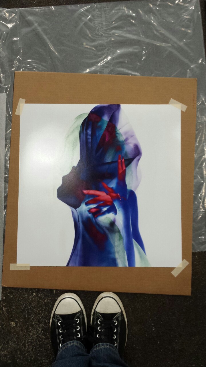 Color corrected and ready for printing.  20&quot;×20&quot;, limited run.