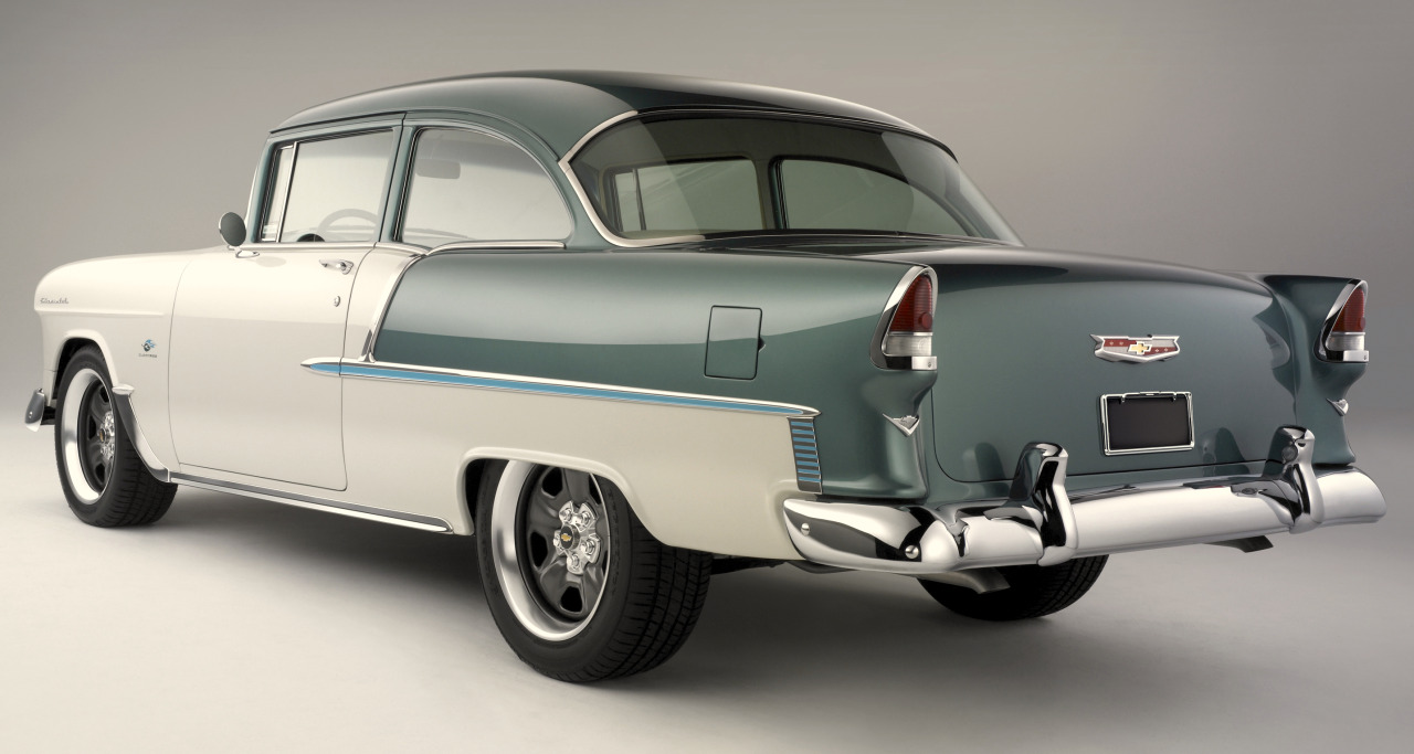 carsthatnevermadeit:  GM Performance Parts (GMPP) E-ROD 1955 Chevrolet Bel Air, 2011.