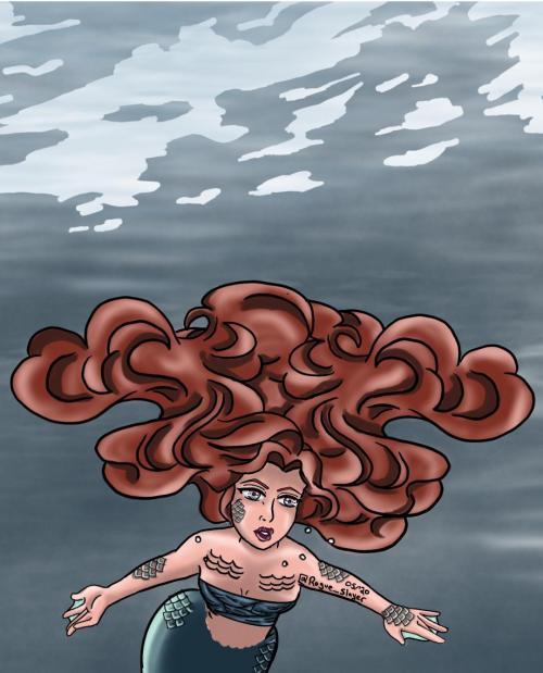 amym32687: Mermay 5. Experimenting with full body shadows and light.