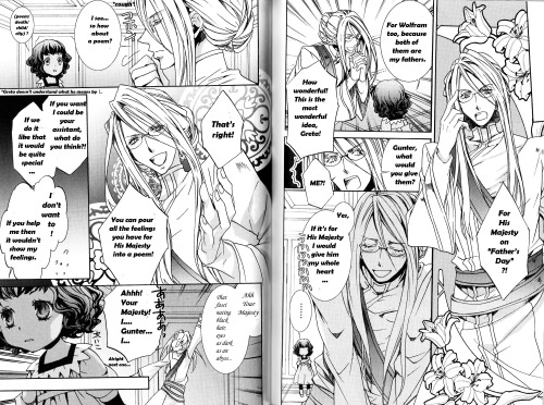 redglassesgirl-maruma:Manga Special Volume 17, Chapter 96.5: Togheter with His Majesty and His Excel