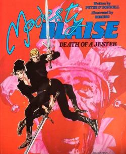 Modesty Blaise: Death Of A Jester, written