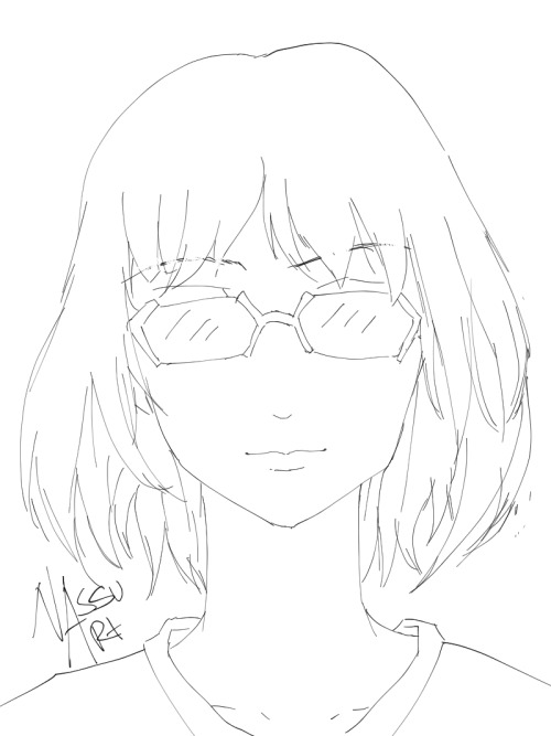 my sketch everyday from https://sketch.pixiv.net/@3_5_90 #nassu_art#doodle#sketch#drawing#digitalart#anime#animestye