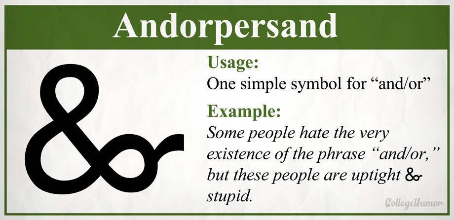 collegehumor:  8 New Punctuation Marks We Desperately Need [Click for more] Because