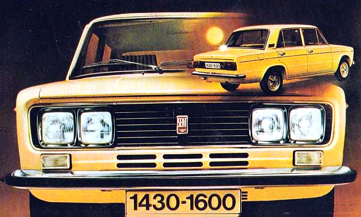 carsthatnevermadeitetc:  Seat 1430 Especial 1600, 1973. The high performance version