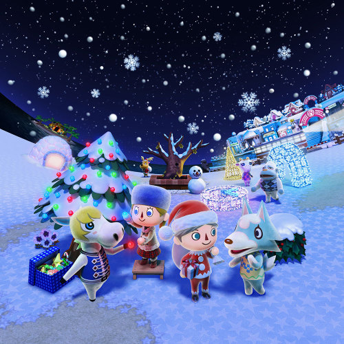 places-in-games: Animal Crossing: New Leaf - Town (All Seasons)