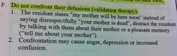 stagrunner:  prairieblooms:  hey, it’s almost like what delusional / psychotic people have been saying about what helps us cope is widely accepted by the medical community, to the point where it’s taught to new healthcare professionals  (taken from