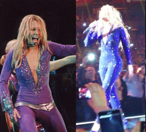 ivan6891:  badbitchney:  triptoyourheart-britney:  french:  thotology:  britneyspearslovers:  Britney did it first.  But Beyonce actually has talent and can sell more than 5 albums  *Its not about who did it first, kids. Its about who did it better. And