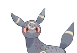 yiq:  an umbreon secreting it’s poisonous