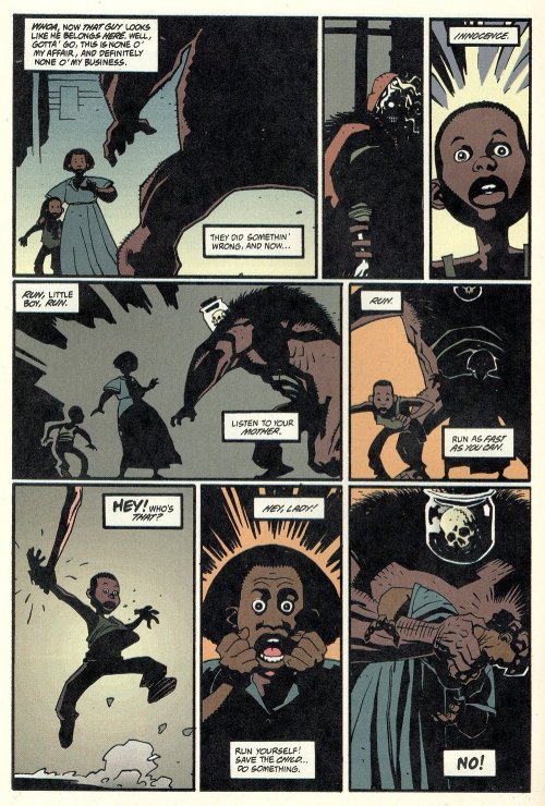 Eddy Current InLike An Ember Mist At DuskWritten By Ted McKeeverArt By Mike Mignola And Ted McKeever