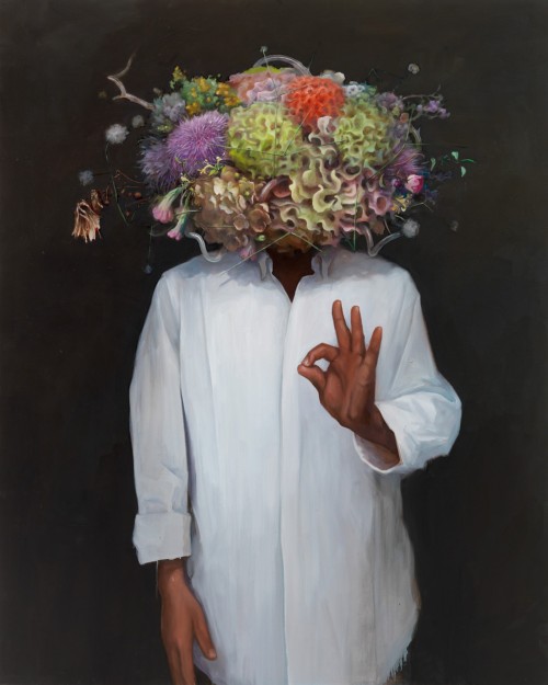 jareckiworld: Ru Xiao Fan (茹小凡) —  Meditation  (oil on canvas, 2012)