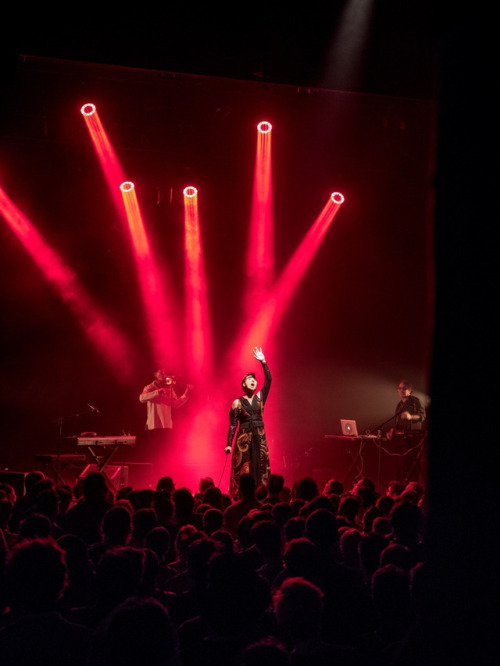 Wonderful photos from the “I Can Spin a Rainbow” tour with Amanda Palmer, Patrick Q. Wri