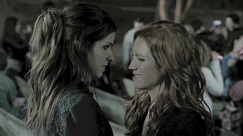 ezrajclarke:  “Chicago is eye candy..But Beca..She’s so much more.”-Chloe Beale