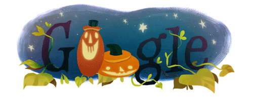 chazzhay:  Google Doodles for Halloween!