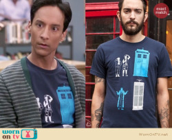 wornontvnet:  Abed’s tardis (Dr Who) shirt