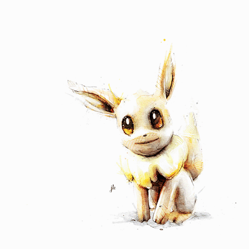 nerdsandgamersftw:  Beautiful Pokemon Artwork  Media & Materials used: Watercolour, ink, vivid, texture, mechanical pencils, ink pens, twink, adobe Photoshop cs5Total time taken: 250 hoursProject type: Commission / Personal  By Jeremy Kyle