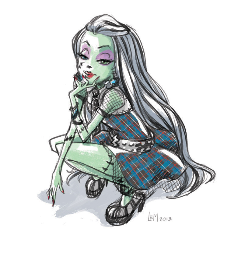 thebestlaurenmontgomery:  A couple images I did as a sort of test for Mattel. They