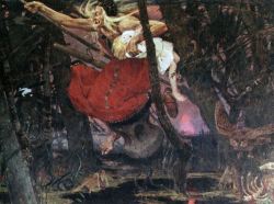 chimneyfish:  Baba Yaga, 1917  Viktor Vasnetsov