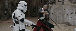 martialartsactionclub: Chirrut Îmwe as a Jedi Using with &amp; without Lightsaber